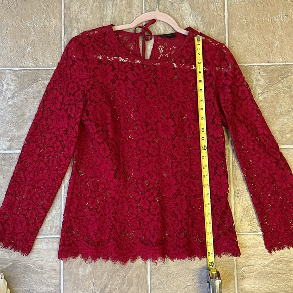 JCREW Lacr Blouse w Camisole tank set SIZE 6 Tall - Picture 13 of 14